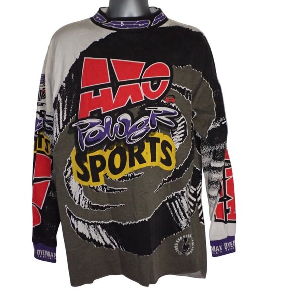 Vintage 90s AXO Sport Jersey DyeMax Racing Motocross 1995 Team Issue Mens XXL - Picture 1 of 15